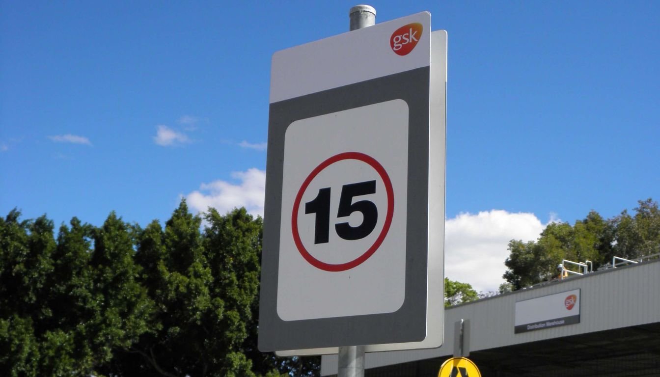 Custom Speed Safety Signage Custom Speed Safety Signage