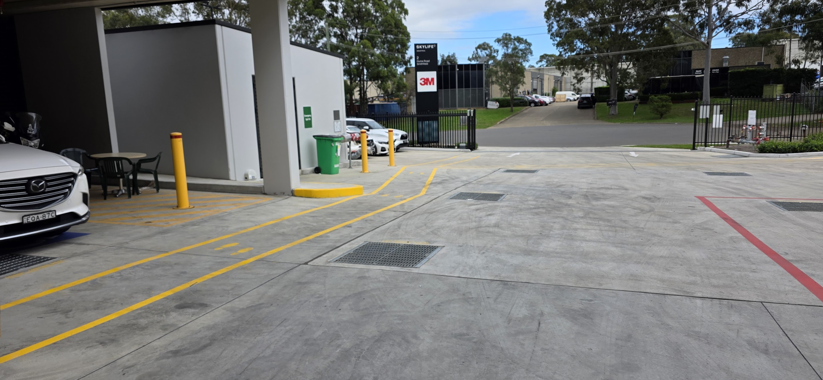 Footpath Line Marking Solutions