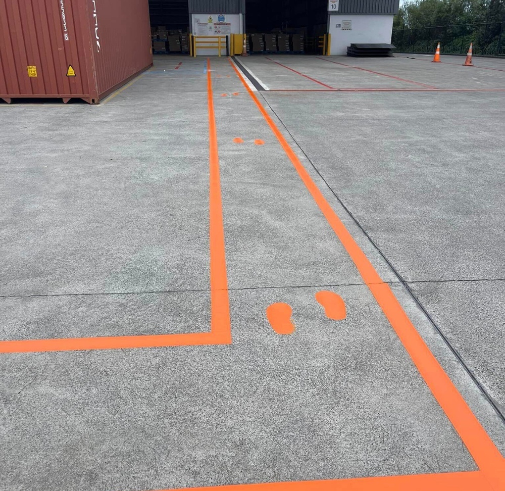 Line markings - traffic control