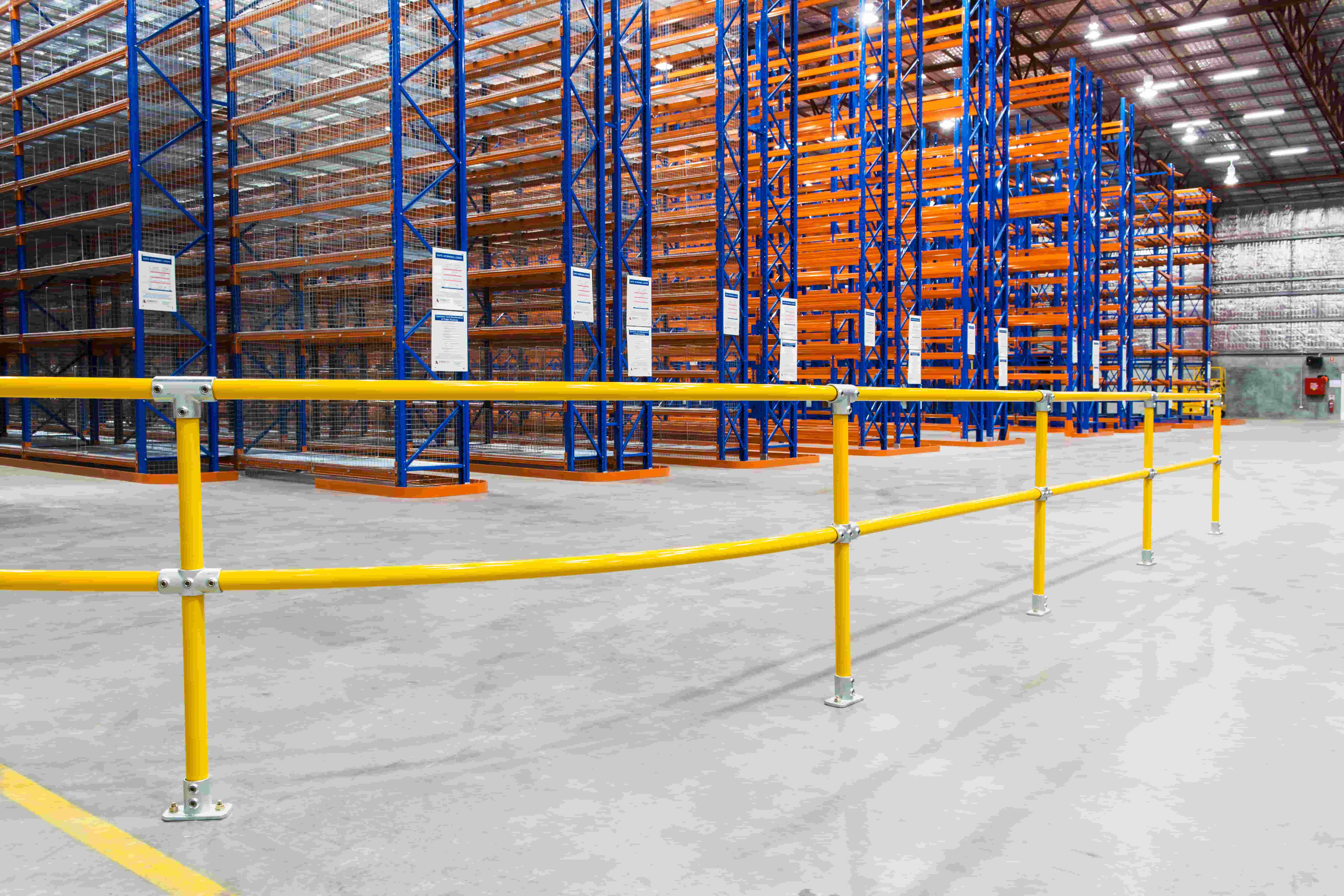Safety Barriers - Providing provide heavy-duty protection!