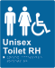 Unisex Accessible Toilet RH Transfer