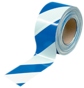Barrier Tapes Std Duty - Non Reflective (Blue / White)