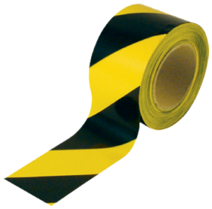 Barrier Tapes Std Duty - Non Reflective (Yellow/Black)