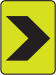 Arrow (Black on yellow)