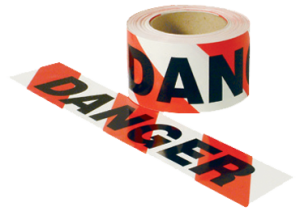 Barrier Tapes Extra Heavy Duty - Non Reflective (Danger)