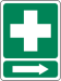 First Aid (Symbol only, with L arrow)