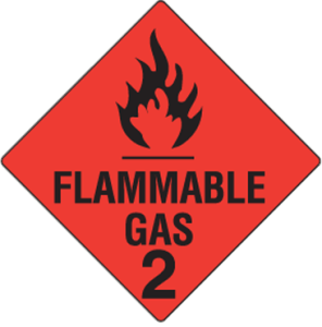 Hazchem Signs Flammable Gas