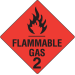Hazchem Signs Flammable Gas