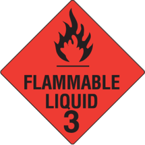 Hazchem Signs Flammable Liquid