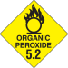 Hazchem Signs Organic Peroxide 5.2