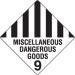 Hazchem Signs Misc Dangerous Goods 9