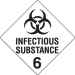 Hazchem Signs Infectious Substance 6