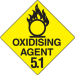 Hazchem Signs Oxidising Agent 5.1