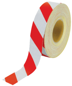 Reflective Tape - Class 2 (Red/White)